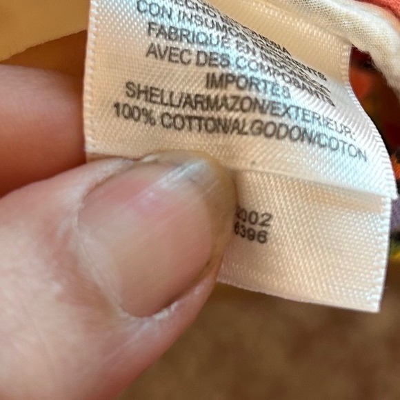 Vintage J. Crew Floral V-Neck Button Front Midi Dress 100% Cotton Cottagecore - Picture 7 of 13